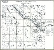 Page 075 - Whitechuck River, Sauk River, Peek-a-Boo Lake, Helena Lake, Helena Ridge, Murphy Creek, Snohomish County 198x